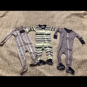 3-6 Month Burt’s Bees pajamas